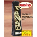 TROPHÉE METAL PVC rèf ABS201 23cm